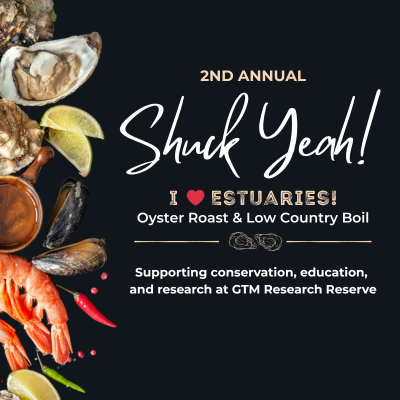 Shuck Yeah! oyster roast fundraiser at GTM Research Reserve